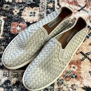 Steve Madden Woven Slip Ons